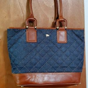 Burberry Denim Tote